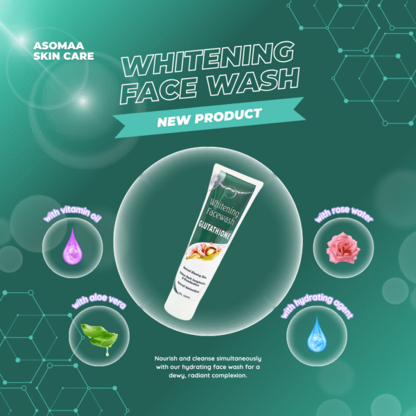 Radiance+ Glutathione Whitening Facewash – For Glowing, Even-Tone Skin