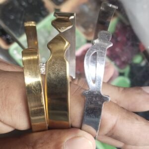 Premium Silver & Golden Hand Bandler / Bracelet