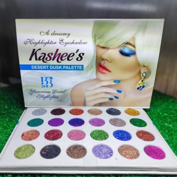 24 Colors Eyeshadow Palette Professional Makeup Pallete for Girls | Girls Makeup Kit | Eyeshadow Palette | Beauty Makeup kit (random shades)  × 1