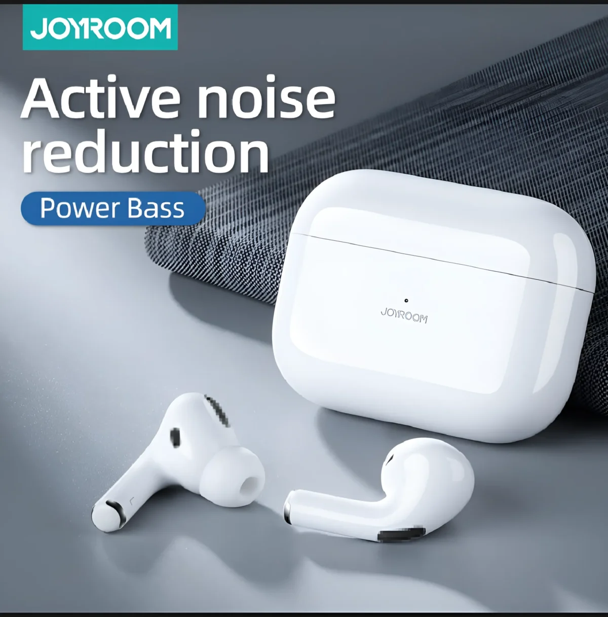 Joyroom Pro 2 Airpods – Wireless Bluetooth Earbuds With Anc, Premium Sound, Silicone Case - Image 1
