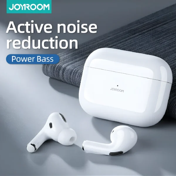Joyroom Pro 2 Airpods – Wireless Bluetooth Earbuds With Anc, Premium Sound, Silicone Case