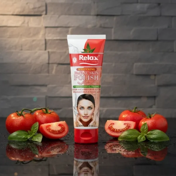 Relax Whitening Facial Skin Polish – Original Quality Brightening & Smoothing Formula for Clear, Radiant & Healthy-Looking Skin (150ml)